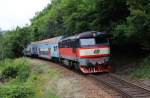 749 121 am 20.7.13 bei Petrov nach Cercany