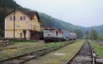 749 107 mit Os9206 von Světlá nad Sázavou nach Praha hl.n.