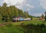 749 253 mit einem Os nach Nove Udoli am 08.09.2014 bei Hurka.