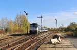 750 708 mit dem Sp 1876 zu sehen am 28.10.19 in Jeneč.