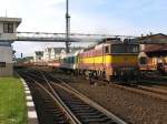 750 338-6 mit R 698 Liberec-Usti nad Labem zapad auf Bahnhof Liberec am 11-7-2007.