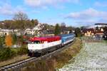 Die T478 1001 ist 60 Jahre alt. Es war ein großer Feiertag für Eisenbahnfotografen im November auf der Strecke zwischen Staré Město u Uherského Hradiště und Luhačovice.

Die Lok war mit dem Planzüge als Zuglok (und die 754 077 am Zugschluss für Heizung).

Wir hatten viel Glück mit dem Wetter, Die Sonne schien wunderschön auf den Zug bei Polichno. 

Polichno, R888 “Slovácký Express” , 23.11.2024.