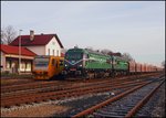 SD 753 601-4 Kohlezug am 17.12.2014 in Bahnhof Nučice.