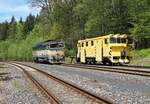 753 301-1 war am 24.05.21 in Chřibská beim umsetzen zu sehen.