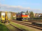 754 074-3 zu sehen am 19.10.22 in Staňkov.