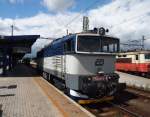 CD 754 060-2 auf Hbf. Klatovy am 31.7.2013.