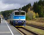 Am 30.10.2017 rangiert 754 009 in Bayerisch Eisenstein.