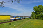 754 029 mit Os 7412 am 18.05.2015 bei Blizejov.