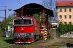 754 066-9 im Bw Jihlava, 26.04.2009