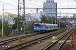 CD 754 062-8 am 15.August 2018 beim Bahnhof Brno-Horni Herspice.