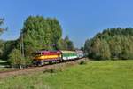 754 044 mit einem Os am 15.09.2016 bei Nova Pec.