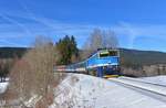 754 006 mit einem Os am 29.01.2017 bei Spicak.