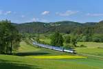 754 043 mit einem R am 02.06.2017 bei Bransouze.