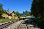 754 057 mit einem Os am 08.08.2016 bei Polecnice.