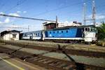 CD 754 067 sonnt sich met ein Regionalbahn am 2 Juni 2015 in Brno hl.n.