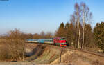 T478 4066 mit dem R 776 (Praha h.ln. - Bayerisch Eisenstein) Nyrsko 8.2.23