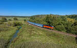 754 074 mit Os 7416 am 04.09.2023 bei Nahosice.