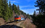 754 074 mit R 776 am 26.02.2024 bei Zelezna Ruda.