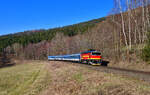 754 074 mit R 768 am 04.03.2024 bei Zelena Lhota.