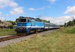 754 040-4 als Sp 1596 zu sehen am 22.06.24 in Bělčice.