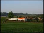 754 050-3 in Cerveny Kostelec mit R 858 von Trutnov nach Praha am 02.05.2009