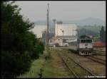 754 042-0 mit Os 4113 von Brno in Kyjov am 18.05.2009