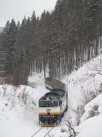 754-024 am 14.03.2010 bei Zelezna-Ruda mit dem OS 7549