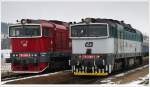 754 066 und 754 008 in Tetcice, 2.2.2011