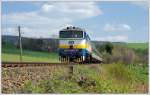 754 024 bespannte am 17.5.2011 bis Klatovy (deutsch Klattau) den R 827 von Bayerisch Eisenstein nach Praha hl.n.