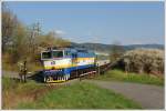 754 024 bespannte am 17.5.2011 bis Klatovy (deutsch Klattau) den R 827 von Bayerisch Eisenstein nach Praha hl.n.