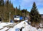 754 025 mit R 828 am 01.01.2013 bei elezn Ruda-Albětn.