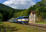 754 057 mit R 826 am 16.06.2013 am Spicaker Bahnhof.