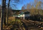 754 074 mit Sp 1967 am 09.11.2014 bei elezn Ruda-Albětn.