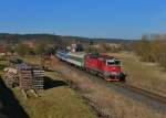 754 066 mit Os 7412 am 09.03.2015 bei Blizejov.