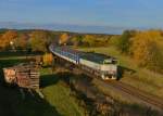 754 063 mit Os 7412 am 26.10.2015 bei Blizejov.