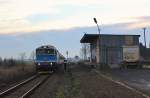 754 041-2  mit Os 7501 bei Bezděkov u Klatov am 07.02.16.