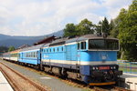 754 041-2 CD in Železná Ruda (Eisenstein) am 18.08.2016.