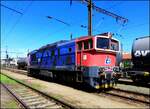 CD Cargo 755 001-5 in Kralupy nad Vltavou Hbf. am 6. 7. 2021. Abstellgleis