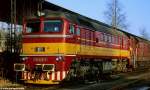 Am 2. Januar 1993 wartet 781 529-3 im Depot Sokolov auf weitere Aufgaben.