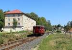 Am 24.08.24 übernahm M 131 1515 die planmäßigen Züge zwischen Aš město und Aš sowie nach Hranice v Čechách.