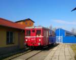 M131.1228  Karel  (Baujahre 1951) in HBf. Kladno am 20.2.2015.