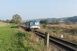 809 140 am 28.10.2014 zwischen Zemechy und Kralupy nad Vltavou-Predmesti