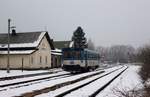 810 641-1 mit Os 27213 zu sehen am 19.12.17 in Skalná.