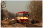 Also in Tschechien ist alles etwas anders :) Die Signale schalten schon 8 Min. vorher um jedoch der B geht ca. 20 sek bevor der Zug darber erst zu. Aber so konnte der 810 318 als Os20196 Domazlice (Tschechien) nach Furth im Wald kurz vor seiner Endstation abgelichtet werden. (26.02.2011, Furth i. Wald) 