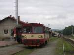 810 039-8 auf Bahnhof Trutnov Hlavn Ndra am 1-8-2011.