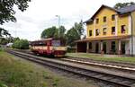 Am 26.07.21 war 810 201 als Os 27215 in Luby u Chebu zu sehen. Heute ist der Triebwagen leider nicht mehr Einsatzbereit.