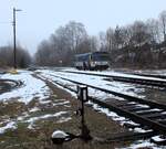 810 666-8 als OS 17223 zu sehen am 05.02.25 in Hranice v Čechách.