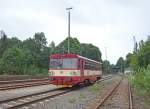810 250-1 als Regionalzug Os 5776 Domalice/Taus (12:29) – Furth im Wald (12:52); 02.29.2012 