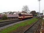 Triebzug der Baureihe 810 in Trutnov am 09.10.2012     