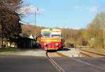 Am 16.04.22 wurde die Ziegenbahn (Děčín nach Telnice) besucht.